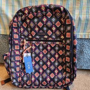 Vera Bradley Lighten Up Grand Backpack in Mini Medallions